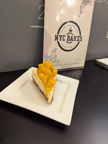 NYC Mango Cheesecake Slice