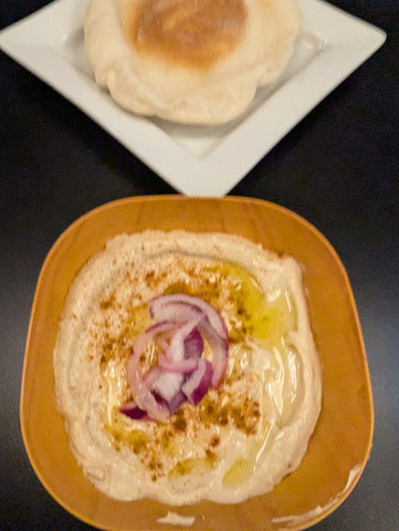 Tahini Paste Dip with Pita