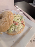 Avocado Salad in Bagel