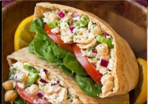 Tuna Fish Salad in Pita