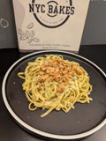 Linguine with Creamy Pesto Sauce