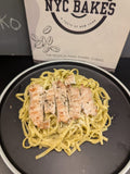 Linguine with Creamy Pesto Sauce