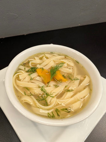 Classic NY Style Jewish Chicken Noodle Soup
