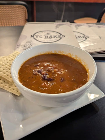 Creamy Tomato & Chili Carne Soup