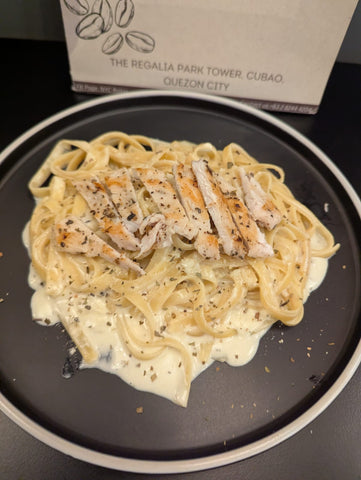 Fettuccine Alfredo With Grilled Chicken