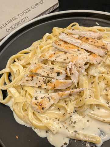 Fettuccine Alfredo With Grilled Chicken