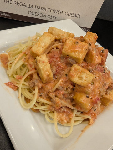 Spaghetti Tofu Bolognese