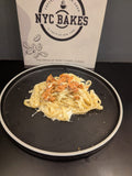 Fettuccine Alfredo With Salmon