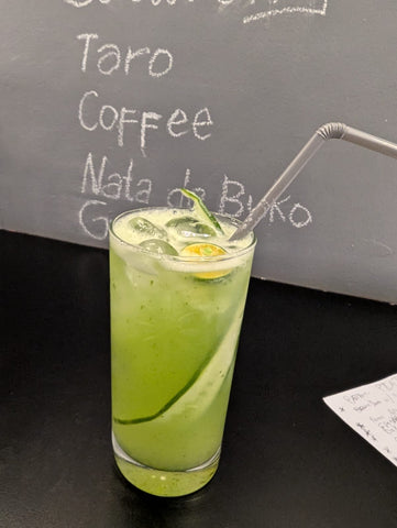 NYC Cucumber and Kalamansi Soda