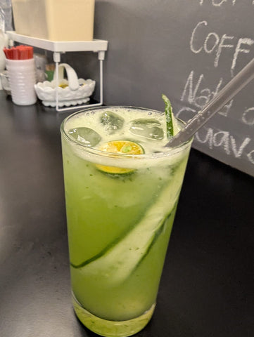 NYC Cucumber and Kalamansi Soda