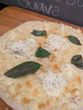 White Margherita Pizza Pie