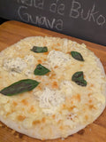 White Margherita Pizza Pie