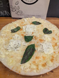 White Margherita Pizza Pie