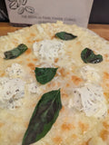 White Margherita Pizza Pie