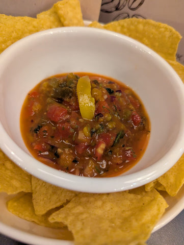 Fresh Mango Salsa and Chips