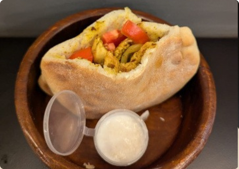 Chicken Shawarma in Pita