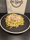 Linguine with Creamy Pesto Sauce