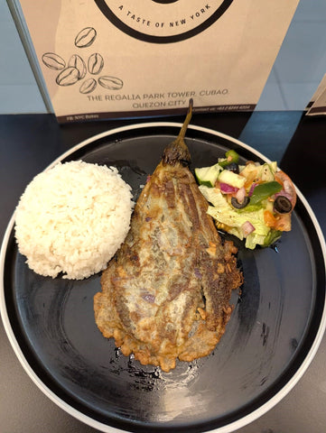 Torta, Rice and Salad Combo