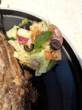 Torta, Rice and Salad Combo